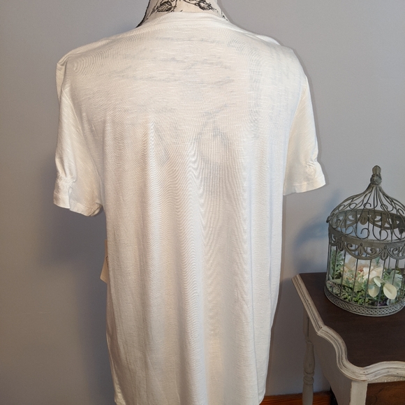 Soft Embroidered Tee - Picture 2 of 4